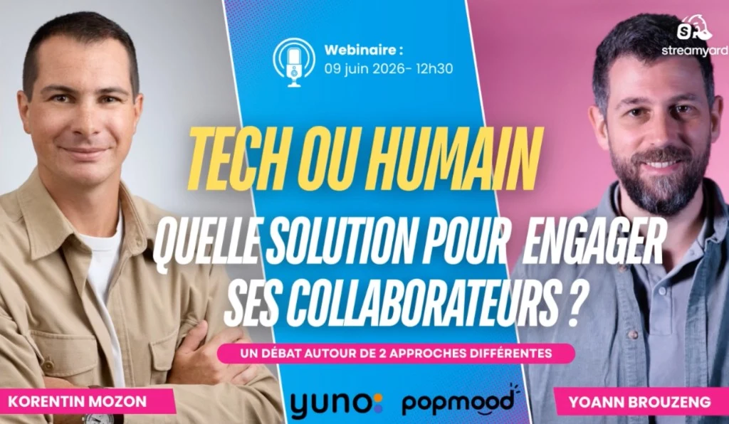 Tech ou humain : quelle solution pour engager ses collaborateurs ?